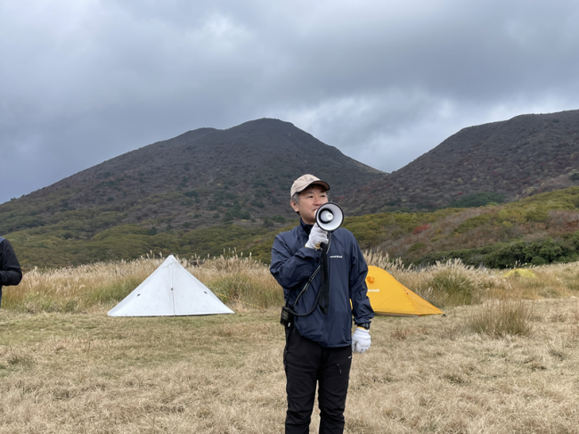 解散式:当財団矢野事務局長よりお礼の挨拶