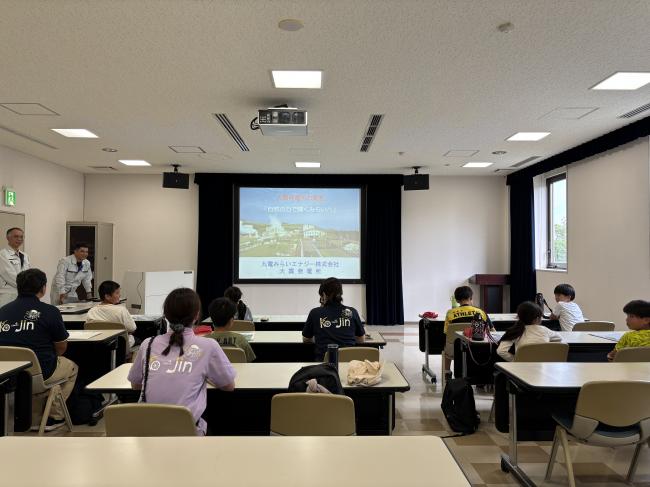 地熱発電の仕組みを学びます✐