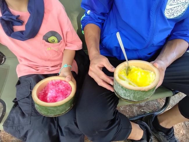 親子で一緒に食べると美味しい~