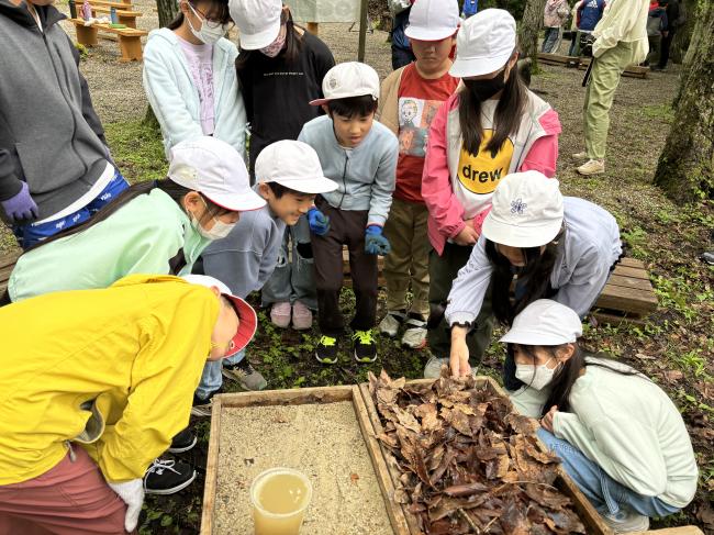 流れる水の速さ、量、色、位置はどうかな？