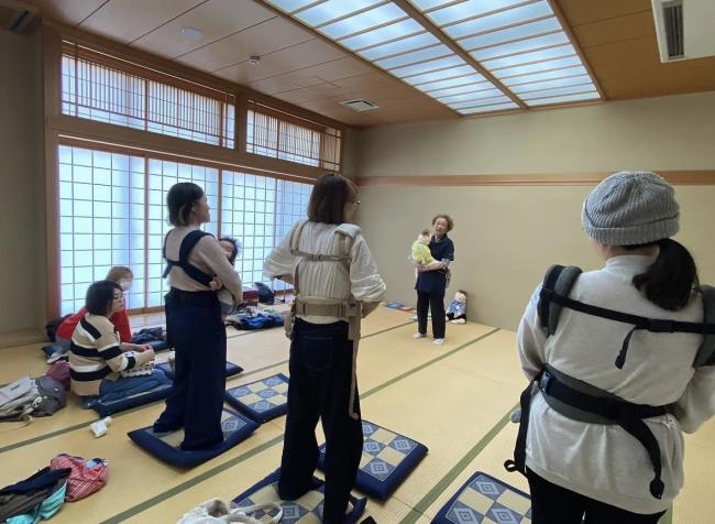 【だっこ・おんぶの練習会】それぞれの体型やだっこ紐の種類に応じて赤ちゃんの発育を阻害しない最適な使い方をお伝えしております。