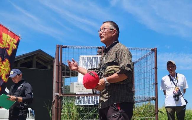 解散式　坊ガツル野焼き実行員会 弘藏会長のご挨拶