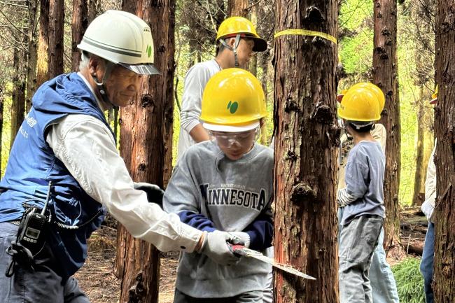【くじゅう】林業体験