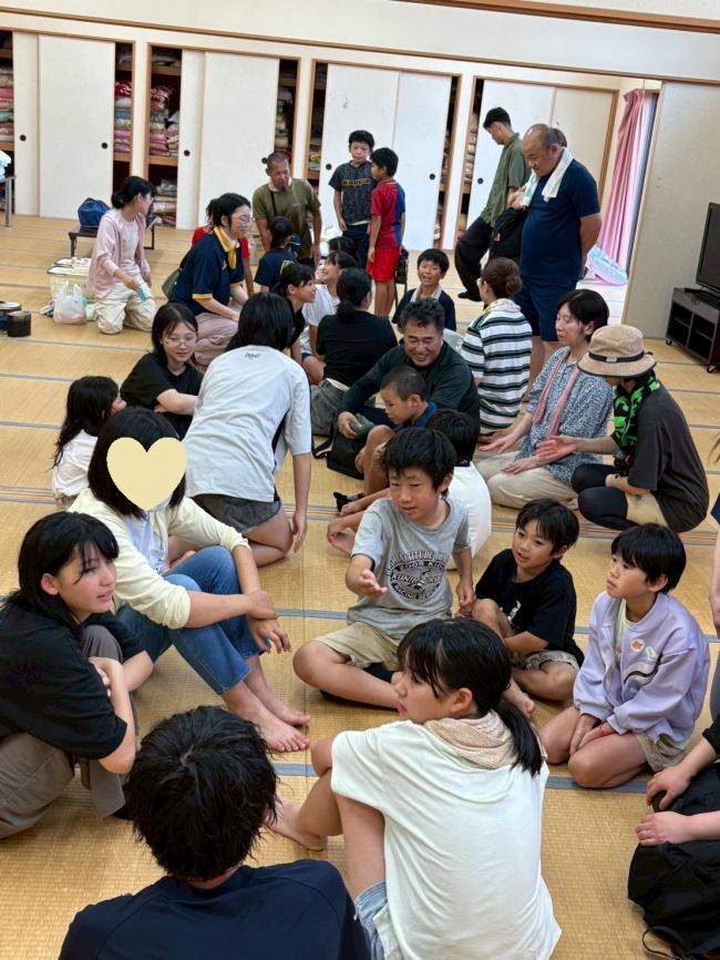 海ゴミの現状について知り、グループに分かれて、自分たちにできることを話し合った