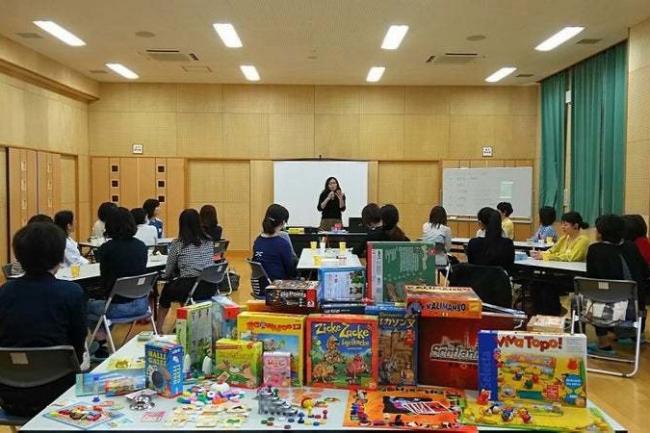 これからも多くの方に遊びの楽しさや大切さを発信していきたい(当時の画像)