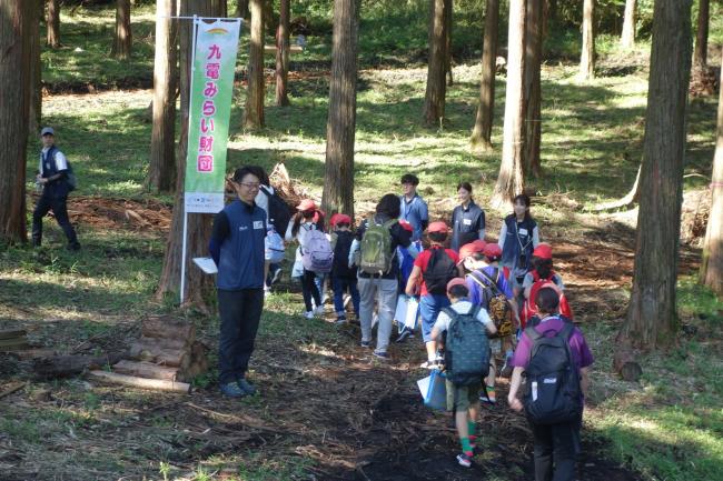 ようこそ！きりしま九電みらいの森へ‼