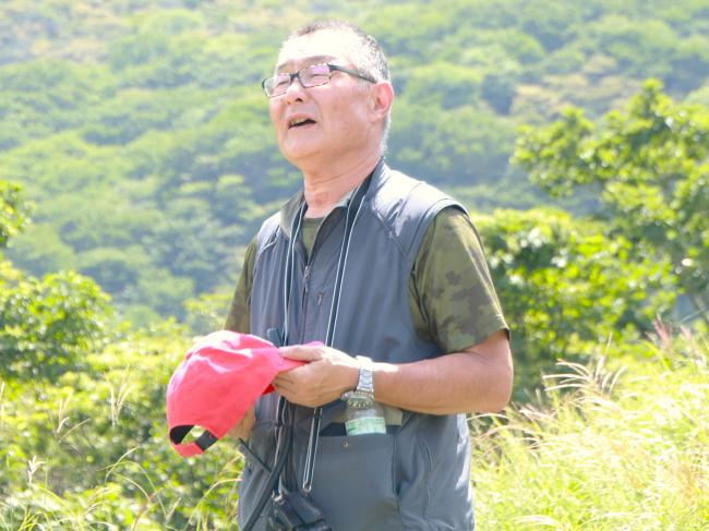 解散式　坊ガツル野焼き実行員会 弘藏会長のご挨拶