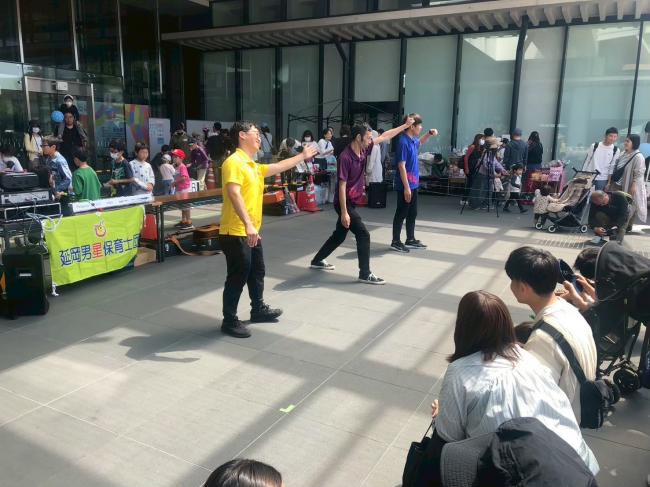 令和7年5月4日 わくわくマーケット ミニコンサートの様子